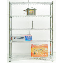 Adjustable Chrome Wire Racking for Hotel Kitchen